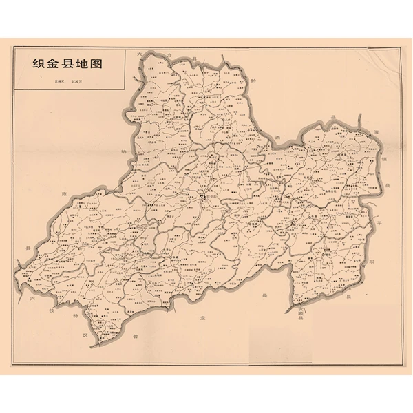 织金县地图复古牛皮纸世界地图酒吧咖啡厅装饰画挂画壁画画芯贴纸