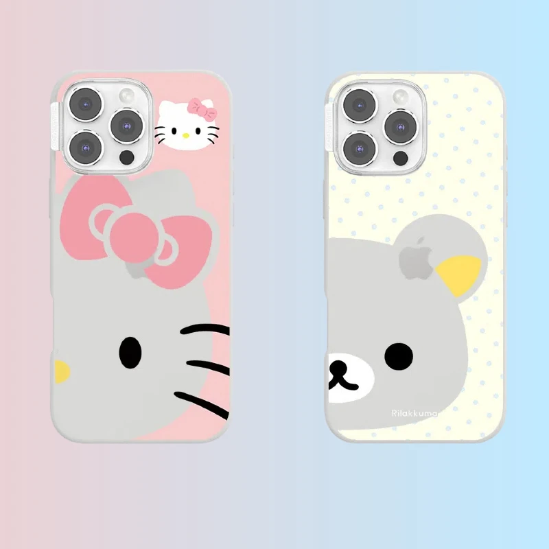 【超轻薄贝贝壳】大脸凯蒂猫适用于苹果iPhone17/16/15创意手机壳