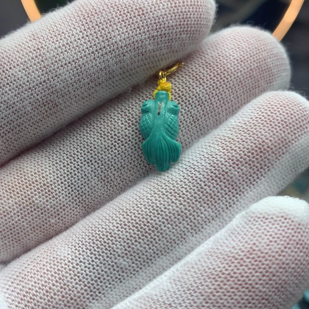 绿松石挂件未镶嵌