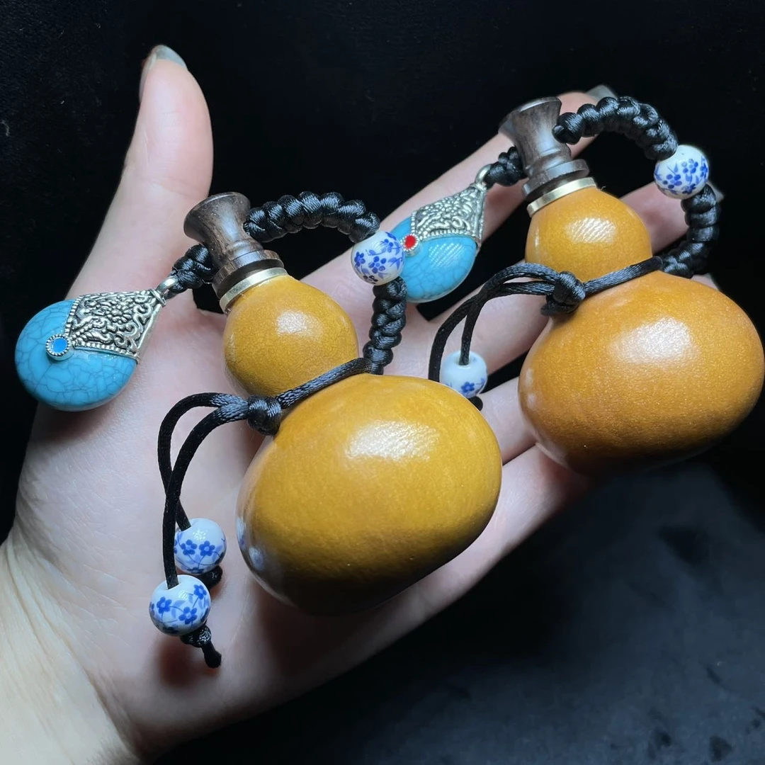 【曹掌柜精选】18 G22889-葫芦挂件-多样性发一件-尺寸不一 77×42mm