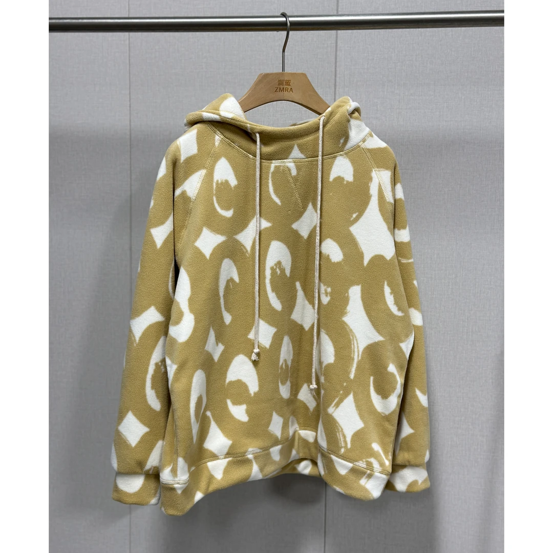 ZR168秋冬连帽摇粒毛绒百搭长袖卫衣