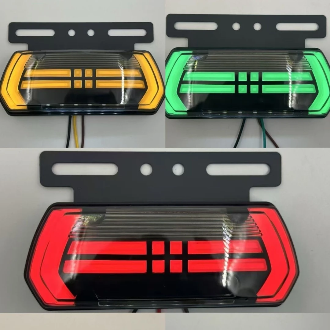 24v货车黑鲨幻彩边灯侧灯