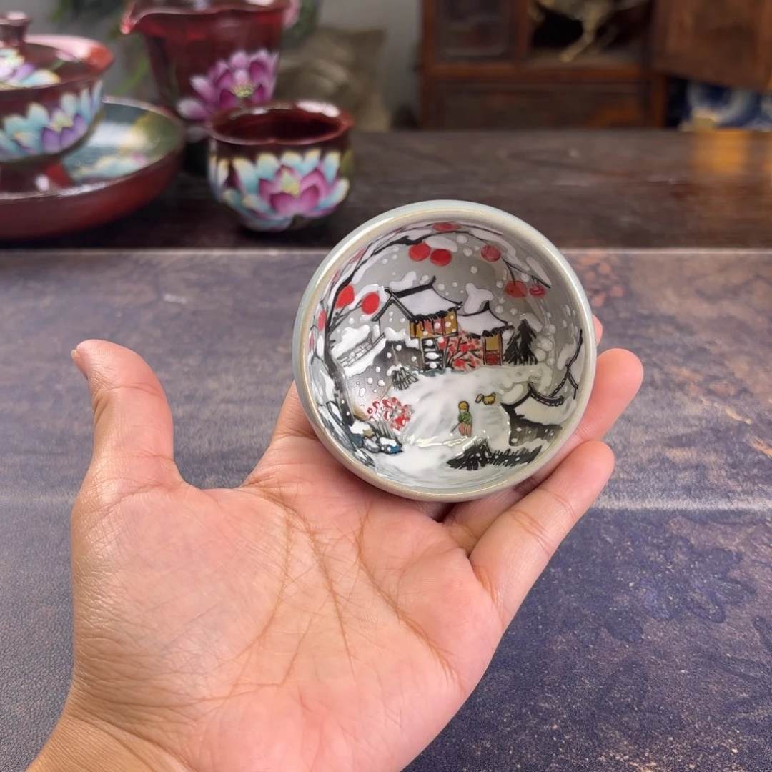 玉***麻景德镇纯手工陶瓷工艺