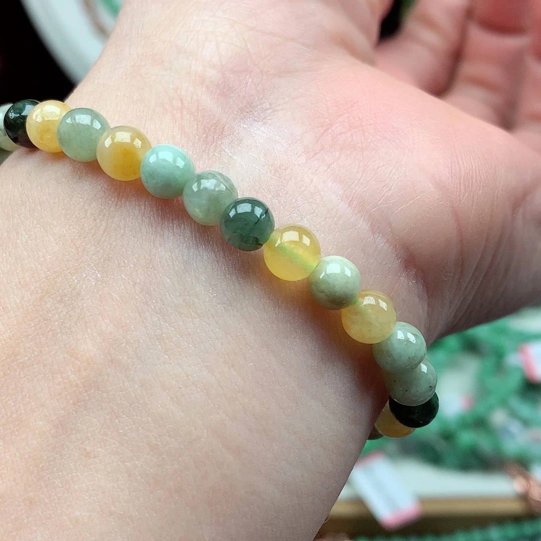 翡翠未镶嵌项链翡翠