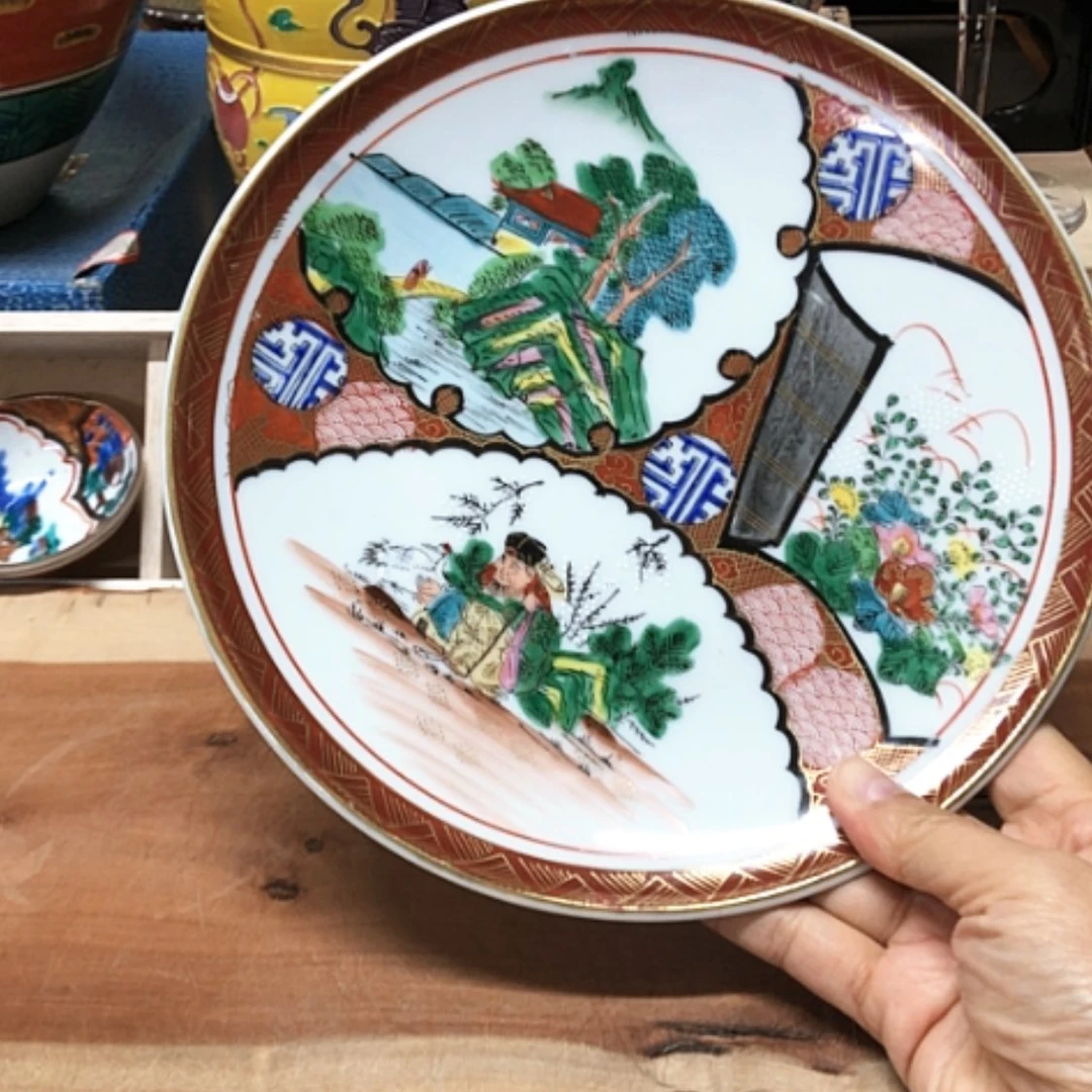 【闪购商品】碗九谷庄三盘