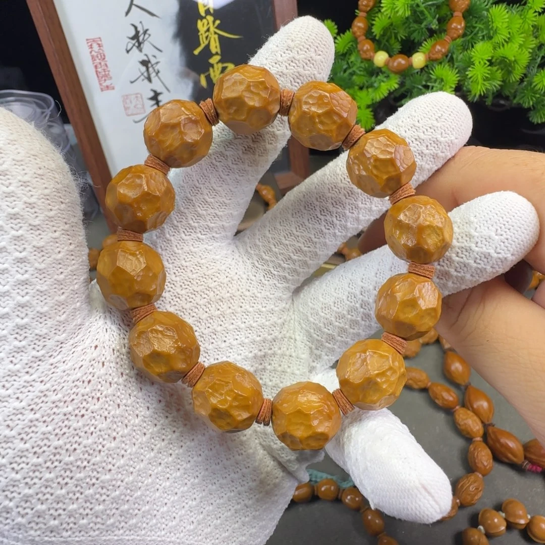 手串/手链橄榄核陨石坑