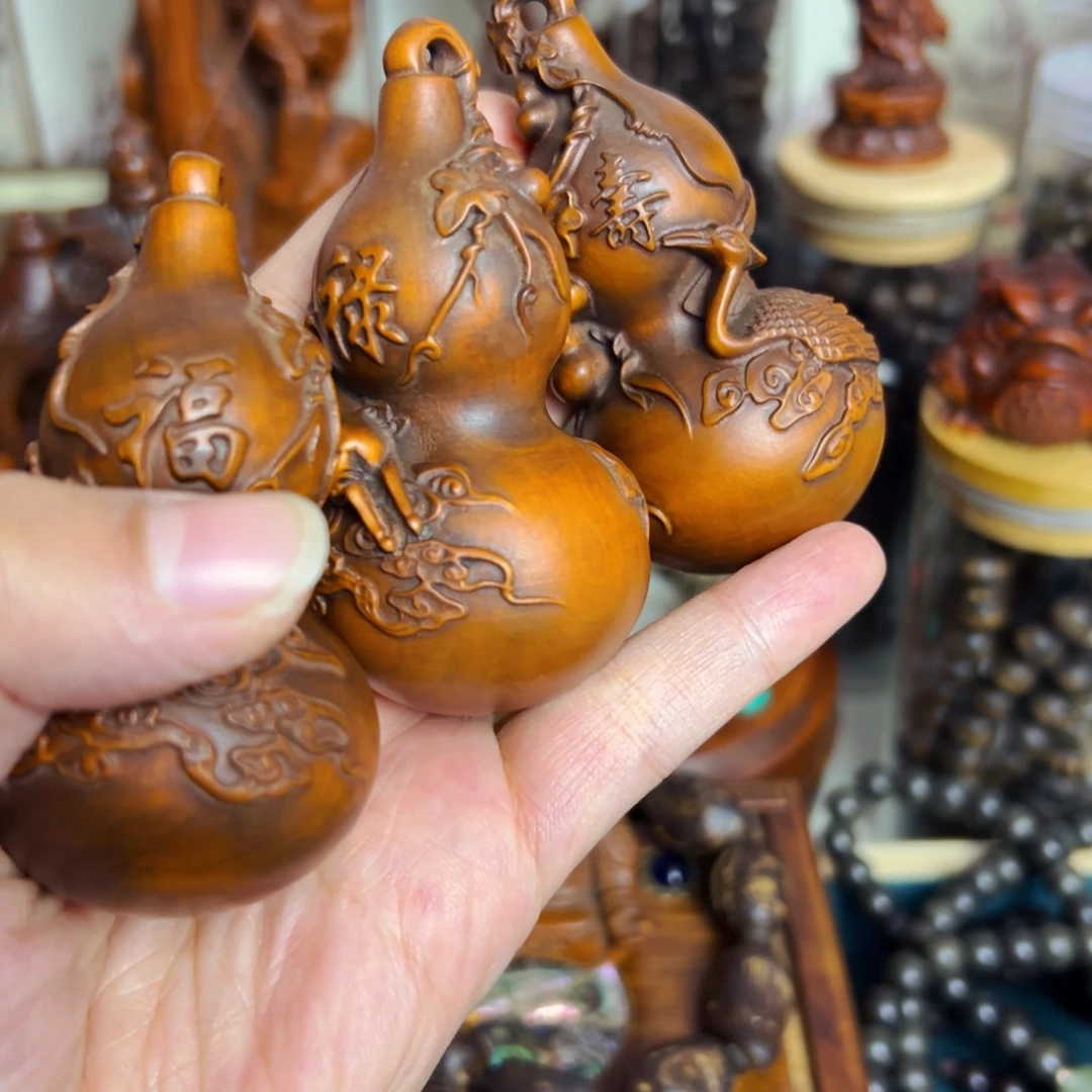 黄杨木年货节福利活动文玩手串摆件把件