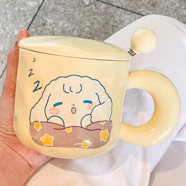 2025新款马克杯陶瓷高颜值杯子家用喝茶水杯女办公室咖啡杯早餐杯