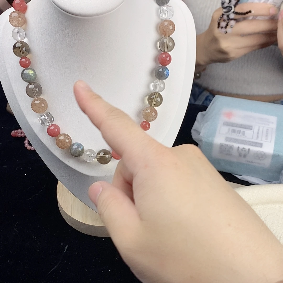 银S925镀金镶嵌手链水晶