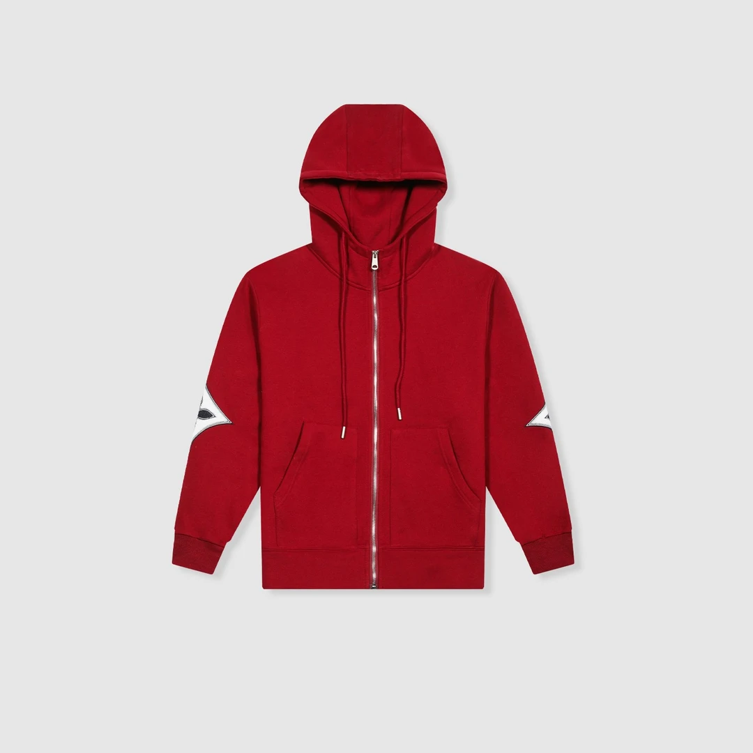 加绒【自然共生】时尚连帽开衫卫衣宽松百搭休闲NW971