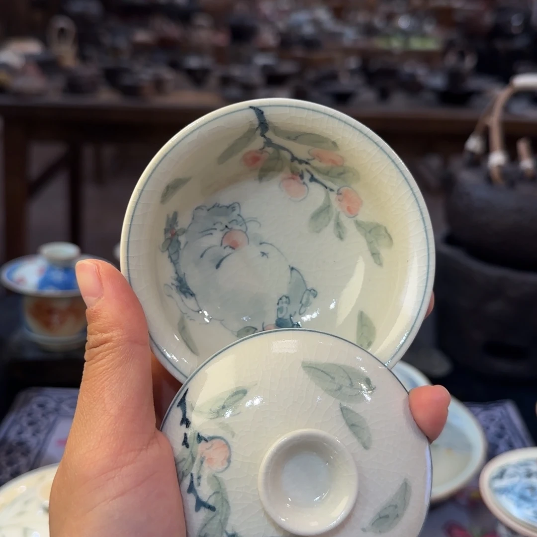 瓷片景德镇手作器皿同款发货