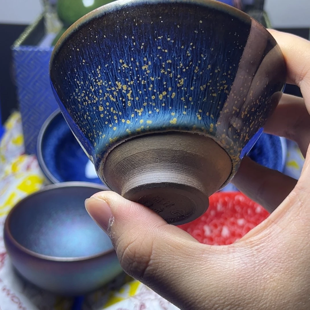 茶盏建阳建盏喝茶主人杯