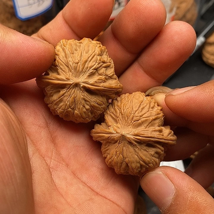 文玩核桃把件磨盘37