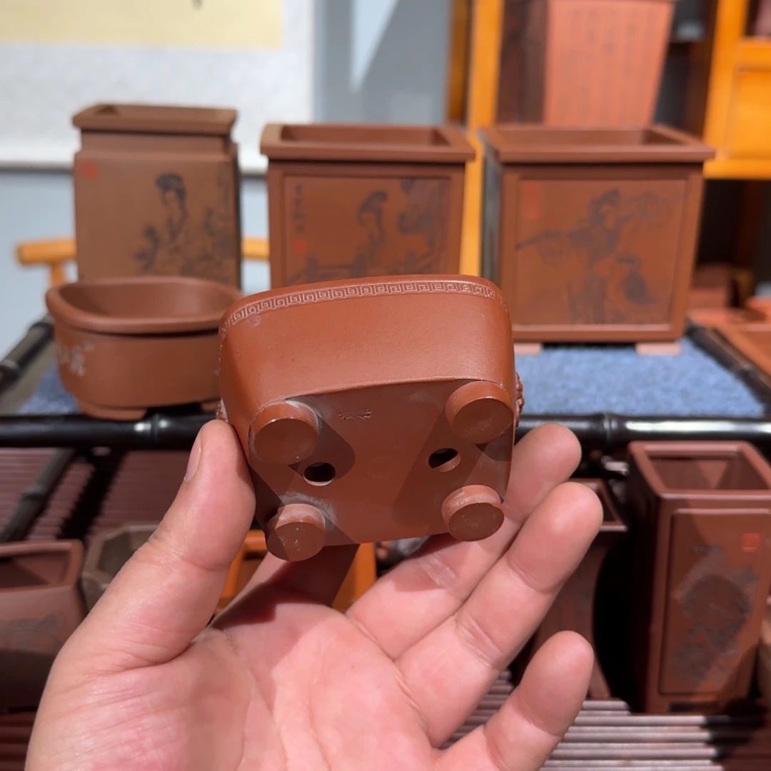 花盆紫砂原矿紫泥