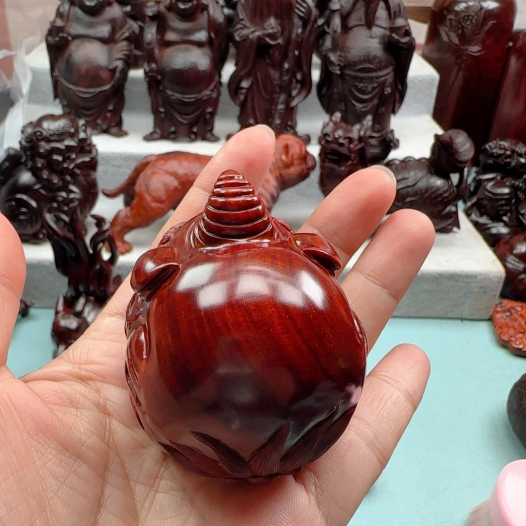 小叶紫檀把件这***啊谛听