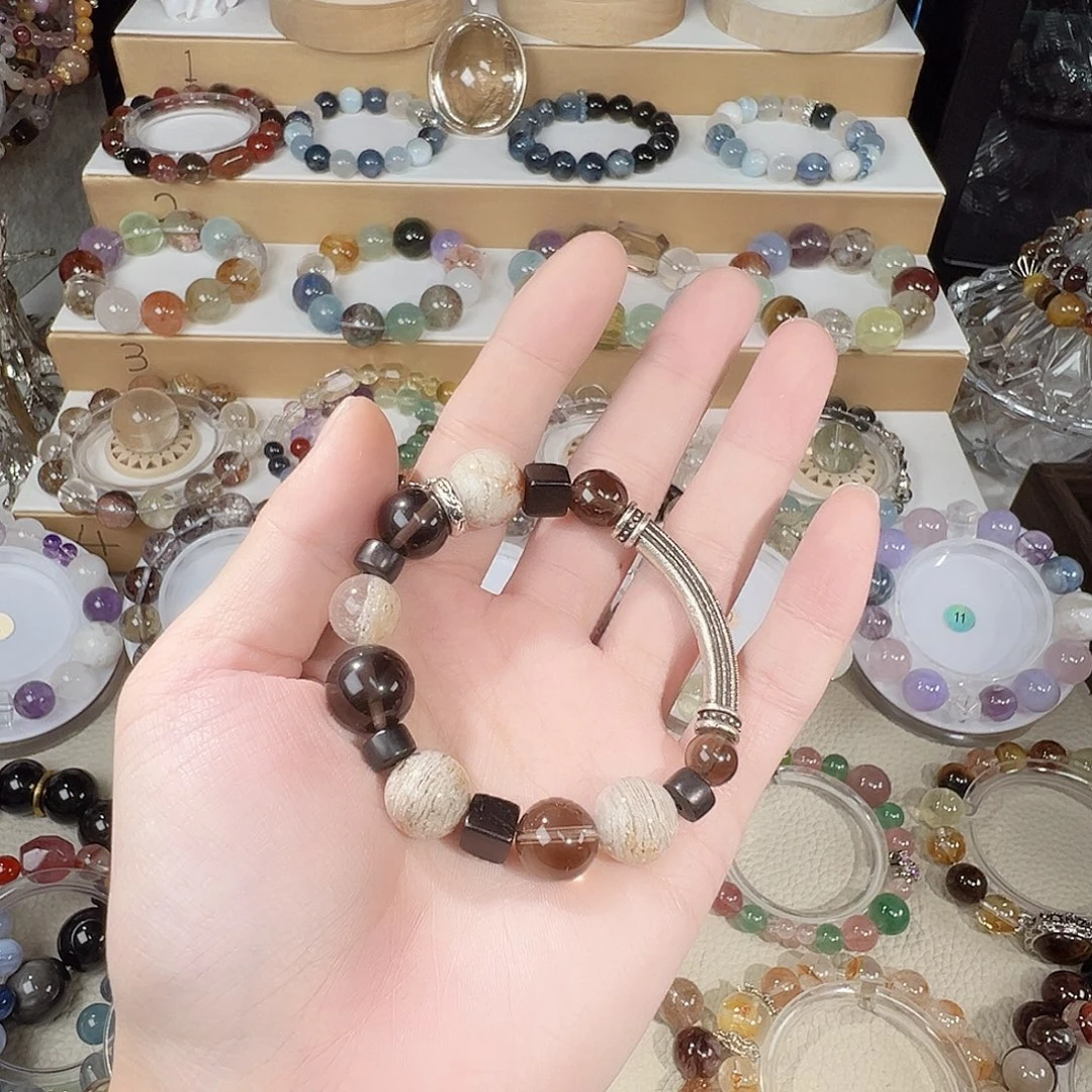 非金属白幽灵 茶水 半镯