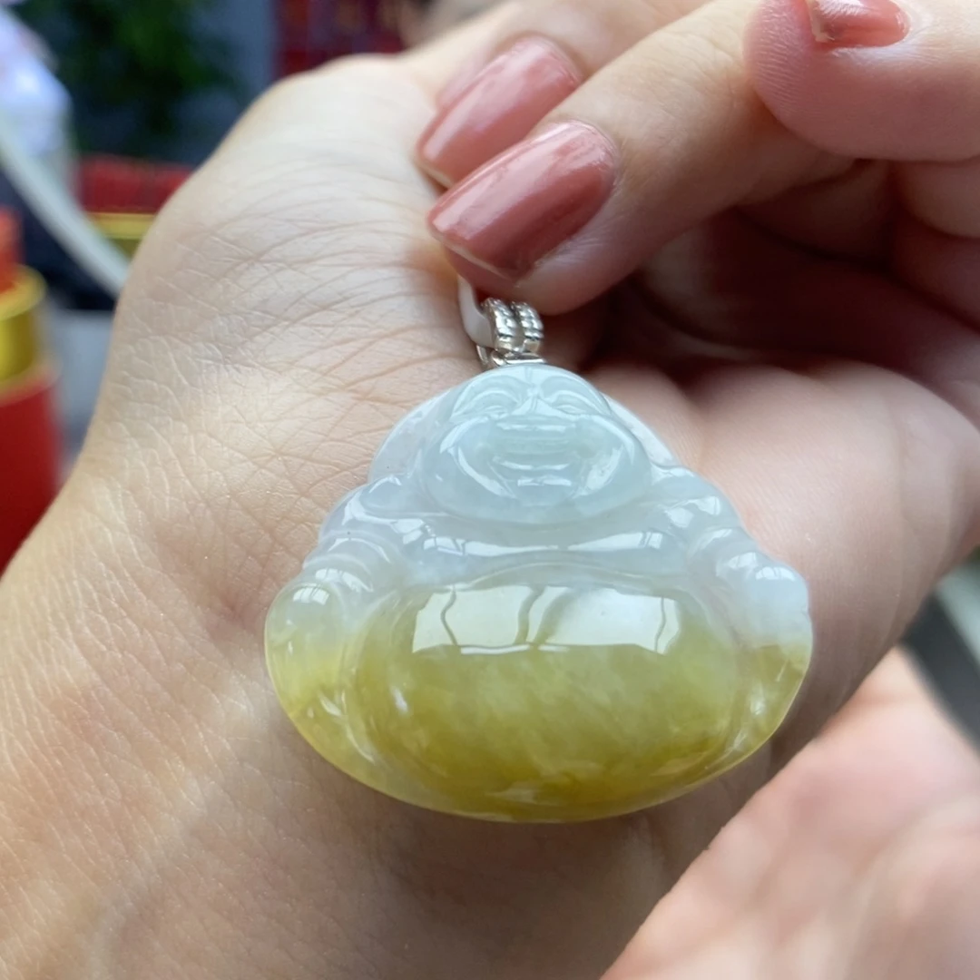 翡翠银S925镶嵌颈饰吊坠6