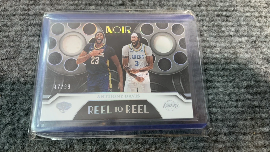 浓眉 安东尼戴维斯 亲穿物料球星卡 99编 noir前世今生双城 正品