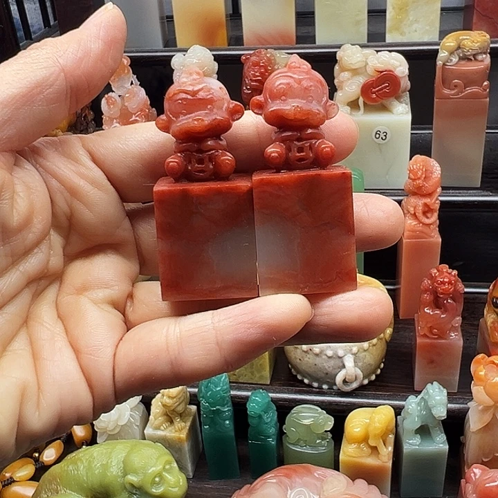 印石寿山石寿山石手工雕刻