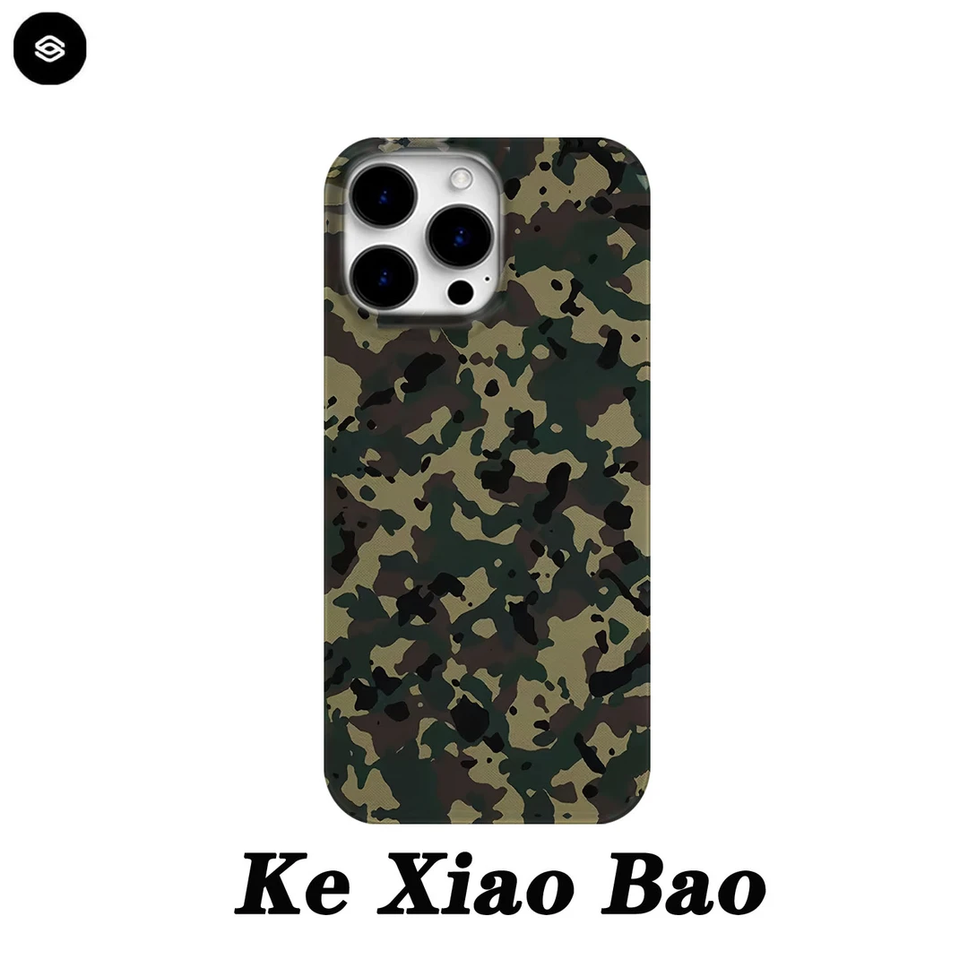 迷彩纹理适用苹果16promax手机壳15pro个性14小众13pro/12pro创意