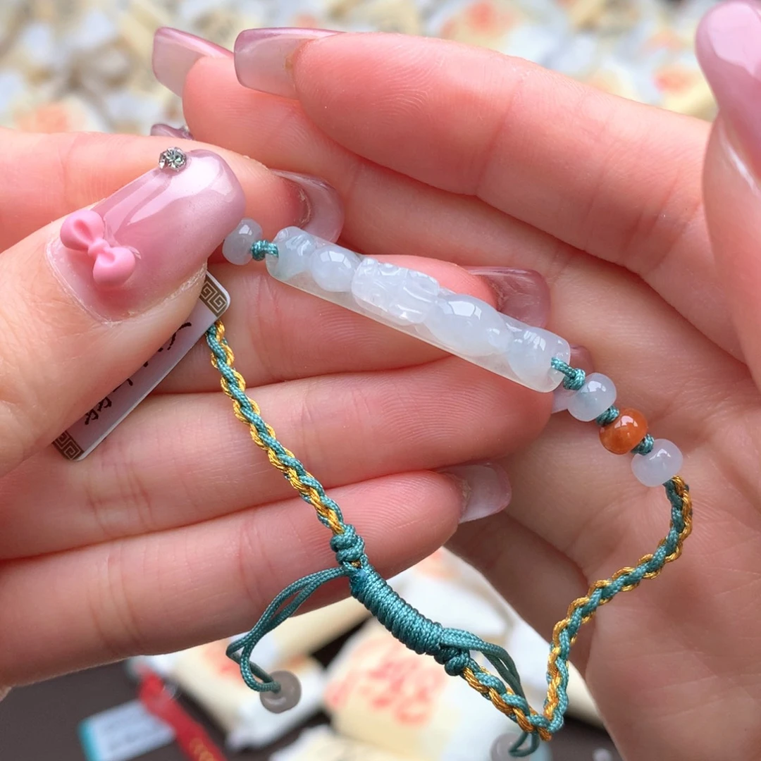 【闪购商品】翡翠手绳未镶嵌一