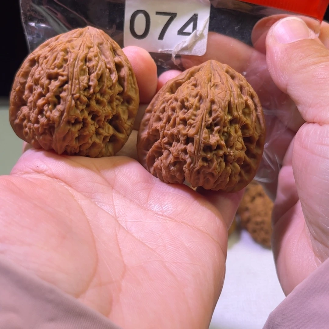 吊坠文玩核桃南疆高炮凹底43