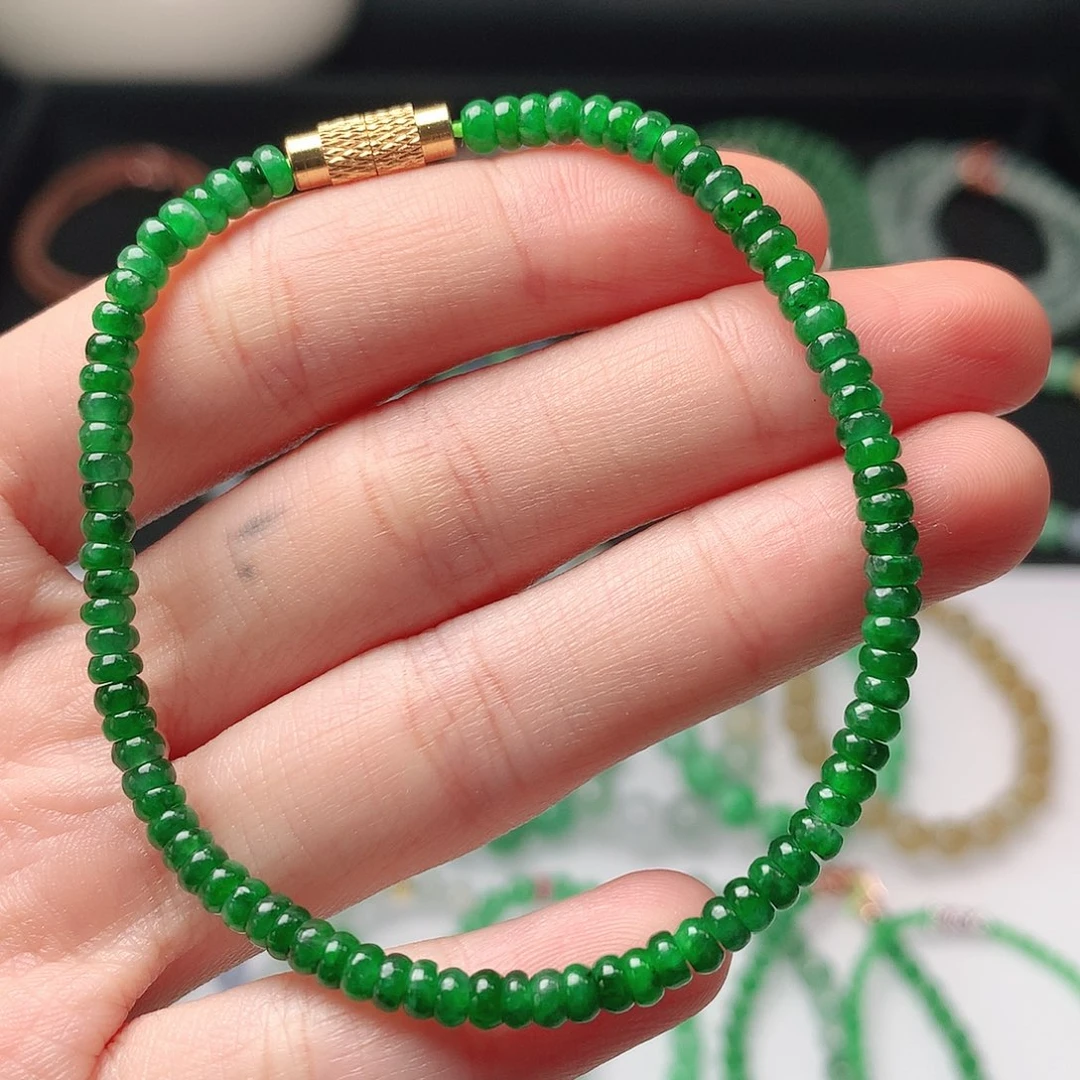 翡翠未镶嵌手链翡翠