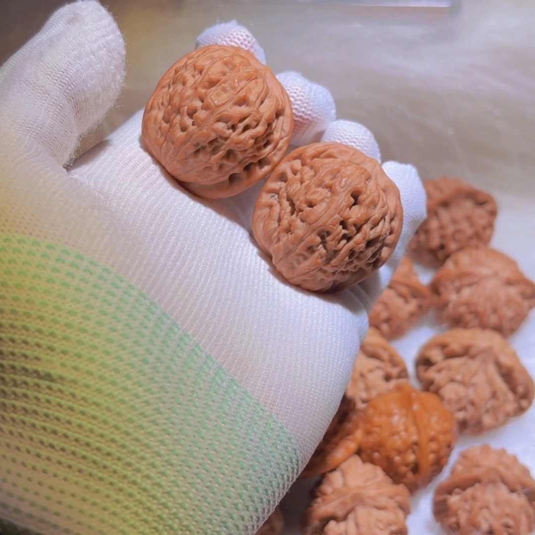 章***、吊坠文玩核桃顶级全品莲花