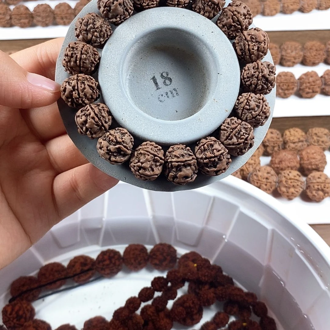 金刚菩提手串稀有精品6瓣扇面