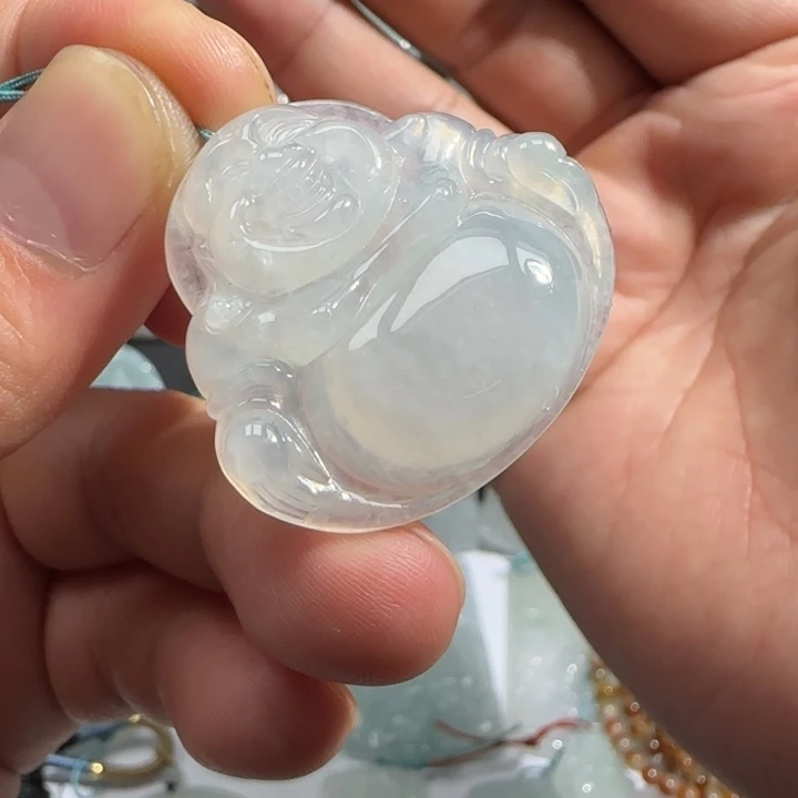 颈饰未镶嵌翡翠佛公