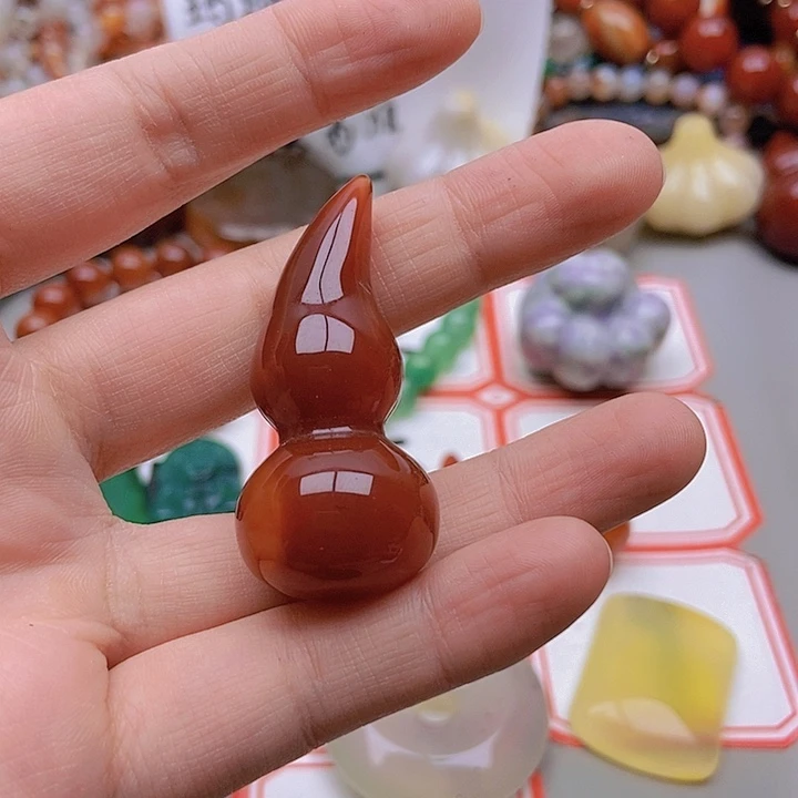 【闪购商品】未镶嵌玛瑙/玉髓珠宝半成品梦*