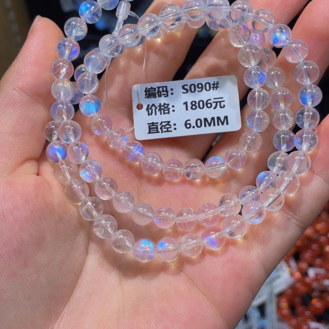 手链未镶嵌月光石哈**?S090#6.0mm