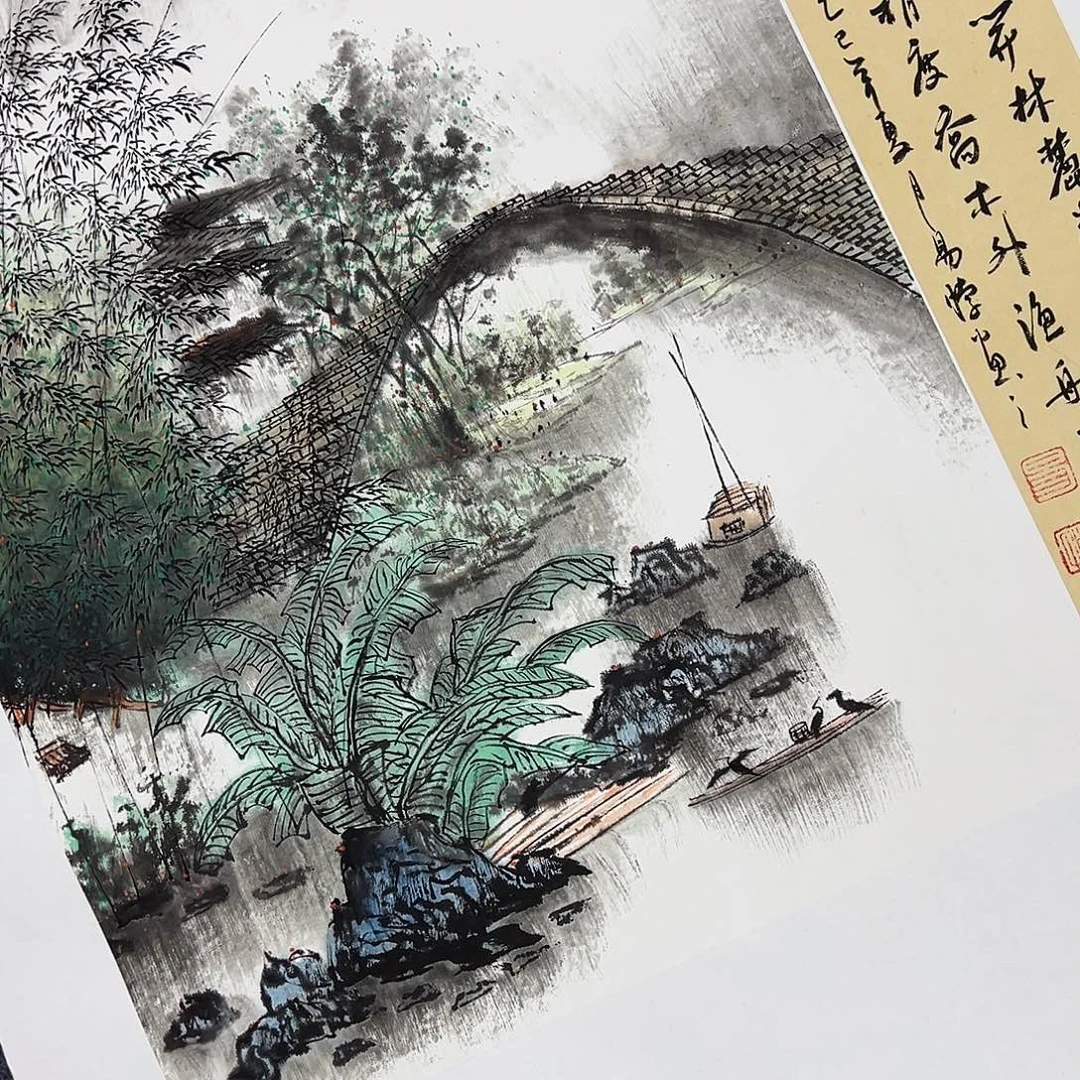 国画纯手绘作品欣赏