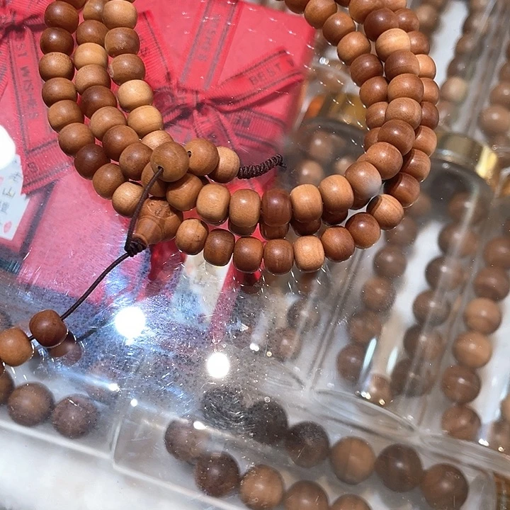 檀香木手串/手链默*?老山檀香108