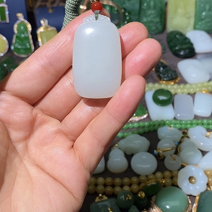和田玉（白玉）未镶嵌吊坠(不含链)