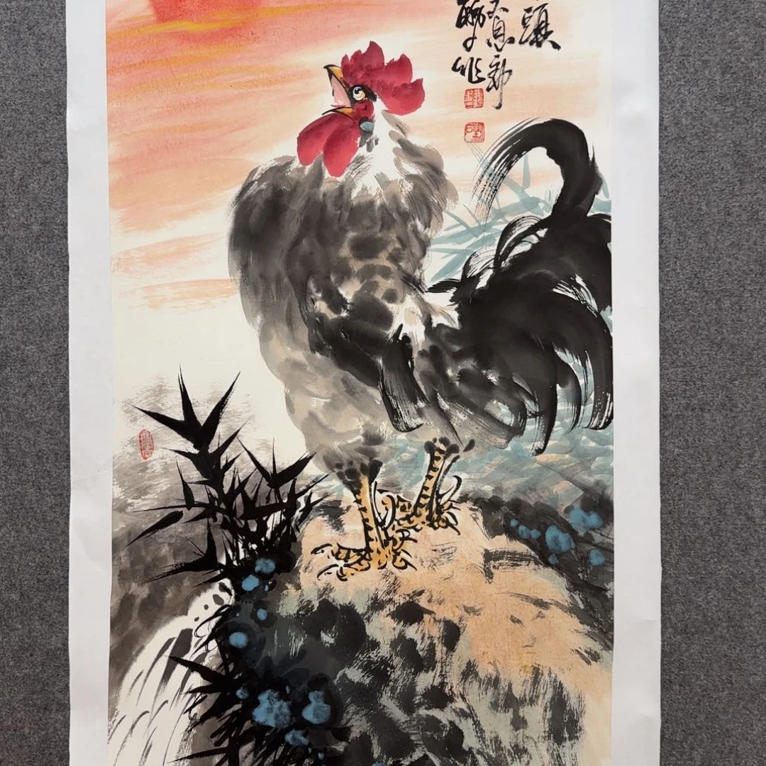 国画刘*娄鹏老师手绘作品