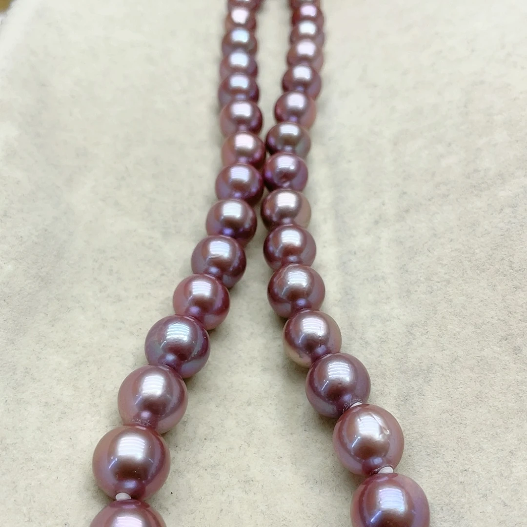 淡水珍珠颈饰银S925镶嵌