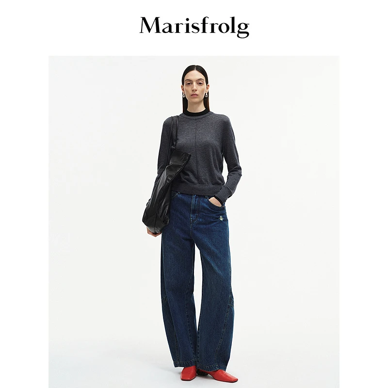 Marisfrolg玛丝菲尔针织衫A1FZ3838M