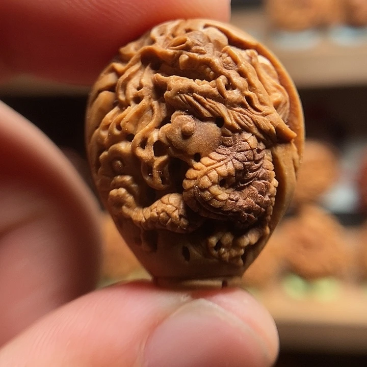 纯手工双面苍龙三通
