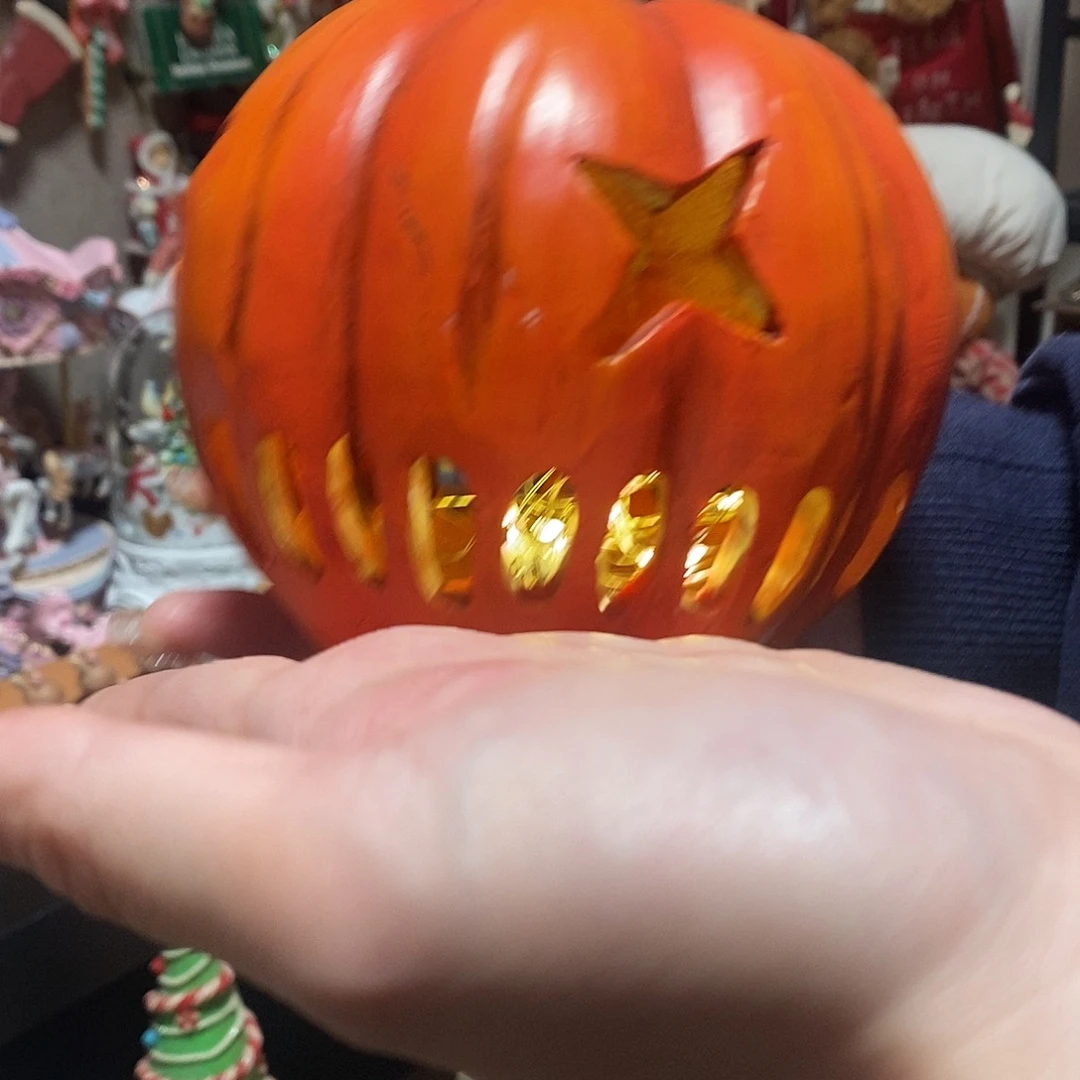 塑料南瓜灯中古老货