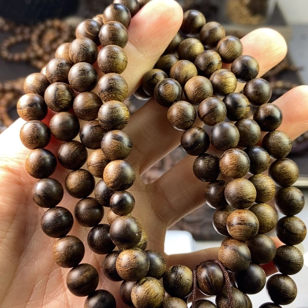 沉香手串曾***年越南芽庄瘤疤白