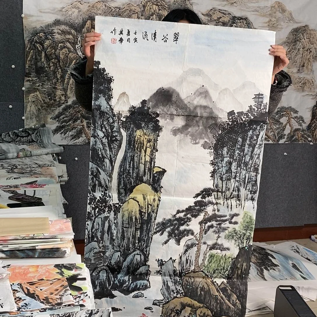 国画手写手绘国画作品59