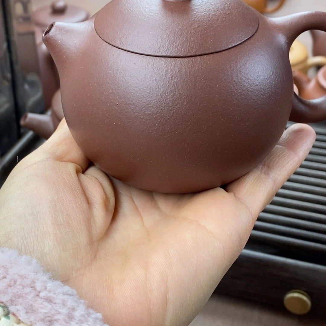 紫砂茶壶微瑕西施