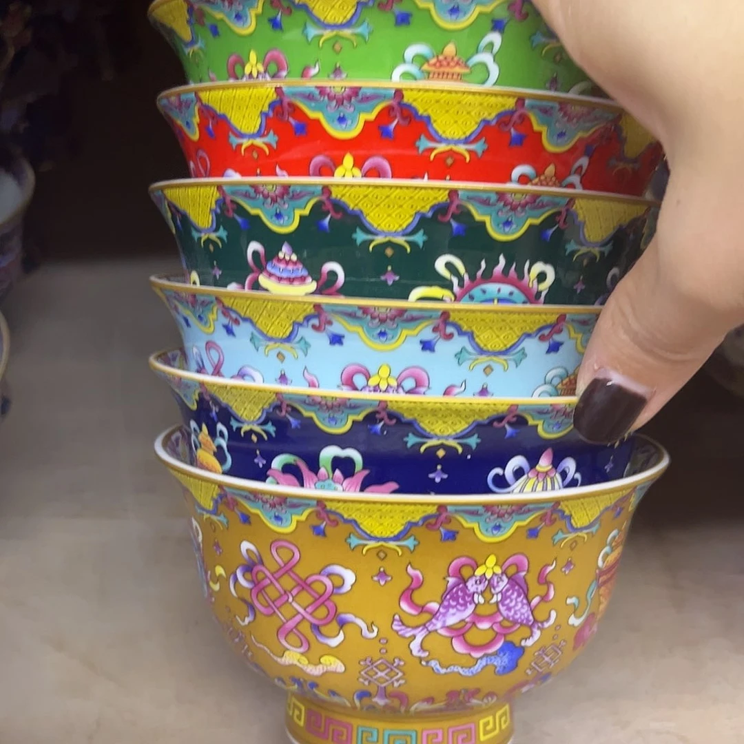 珐琅4.8寸6个………………