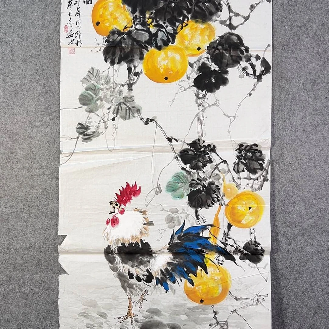 国画538 花鸟在此鸣叫的日子