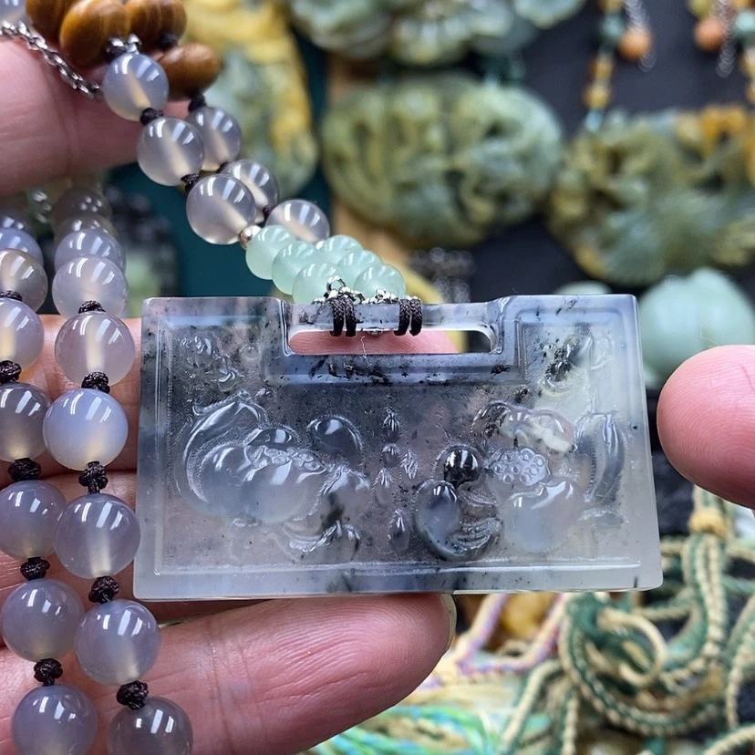 【闪购商品】未镶嵌岫玉吊坠