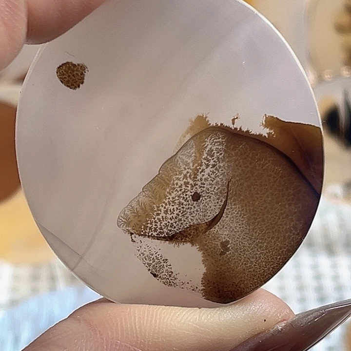 猪***书玛瑙/玉髓合金颈饰