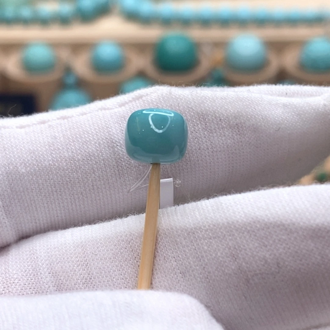 绿松石未镶嵌珠宝奇石8.5mm