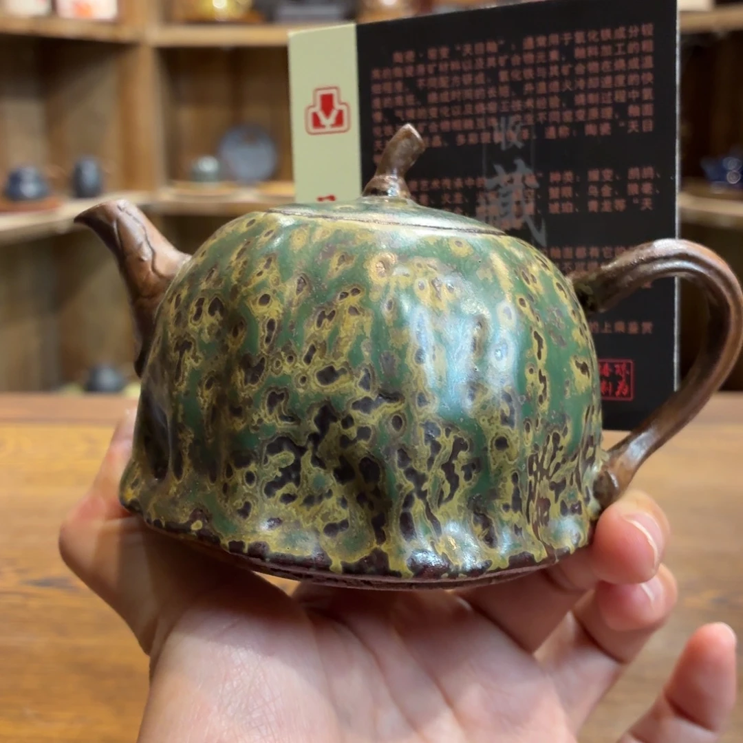 柴烧老岩泥茶器皿