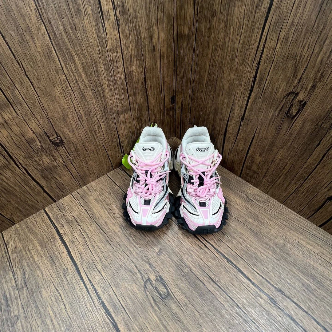 95新 Balenciaga/巴黎世家 Track2.0 白粉老爹鞋 36码/95新/无配